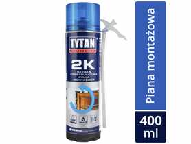 Piana wężykowa 2K Twist niebieski 400 ml TYTAN PROFESSIONAL