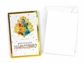 Karnet DHS-017 Wszystkiego magicznego - Harry Potter KUKARTKA