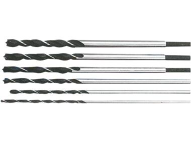 Zdjęcie: Wiertła do drewna spiralne 6-14 mm, zestaw 6 szt. TOP TOOLS