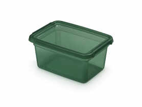 Pojemnik z pokrywką i klipsami 14x19x9 cm 1,5 L Pine (2242) Basestore ORPLAST