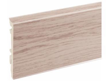 Zdjęcie: Listwa przypodłogowa PVC Masterline 1,3x8 cm, 2,2 m Chalky brown Mat CEZAR