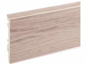 Listwa przypodłogowa PVC Masterline 1,3x8 cm, 2,2 m Chalky brown Mat CEZAR
