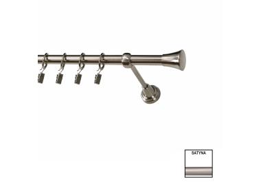 Zdjęcie: Karnisz pojedynczy Zeus fi 19 mm - 320 cm monaco satyna KARWEL