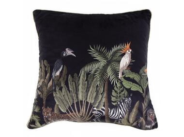 Zdjęcie: Poszewka dżungla outstanding chic czarna 45x45 cm CHIC HOME
