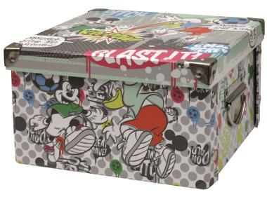 Zdjęcie: Pudełko Mickey Strike 24x24x14 cm średnie DISNEY
