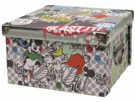 Pudełko Mickey Strike 24x24x14 cm średnie DISNEY