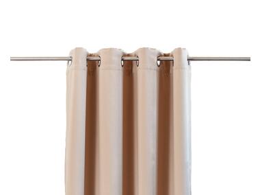 Zdjęcie: Zasłona zaciemniejąca radiant beżowy 140x270 cm CHIC HOME