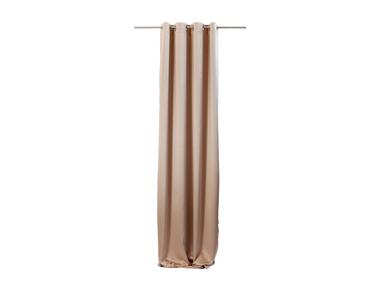 Zdjęcie: Zasłona zaciemniejąca radiant beżowy 140x270 cm CHIC HOME