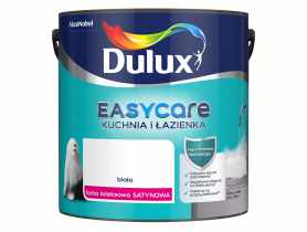 Farba lateksowa Kuchnia&Łazienka Biały satynowy 2,5 L Easy Care DULUX