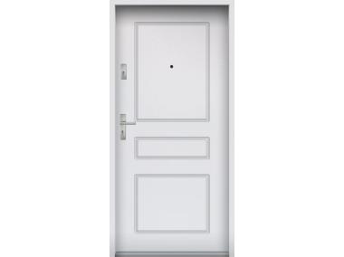 Zdjęcie: Drzwi wejściowe do mieszkań Bastion T-56 Biały 90 cm prawe ODP KR CENTER