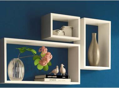 Zdjęcie: Półka modułowa prostokątna FRS 1 dąb sonoma 600x380x170 mm VELANO