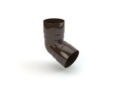Zdjęcie: Kolano rury sp 63 mm Dwk ciemny brąz GAMRAT
