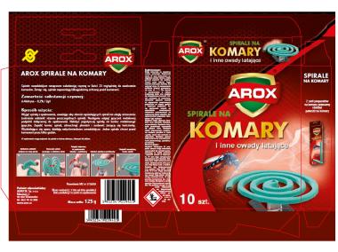 Zdjęcie: Spirala owadobójcza Arox 10 szt. AGRECOL