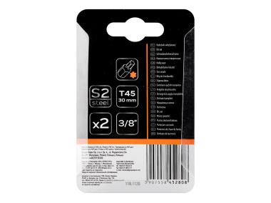 Zdjęcie: Końcówka Torx T45 x 30 mm, S2 x 2 szt. NEO