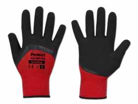 Rękawice ochronne Perfect Soft Red Full lateks, rozmiar 8 BRADAS