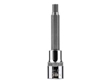 Zdjęcie: Końcówka sześciokątna na nasadce 1/2", H7 x 100 mm NEO