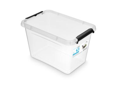 Zdjęcie: Pojemnik do przechowywania z pokrywką Simplestore 29x20x18 cm 6,5 L ORPLAST