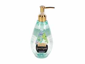 Mydło w płynie z dozownikiem 530 ml green crystal SAVON DE LUXE