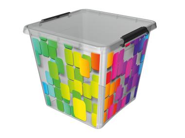 Zdjęcie: Pojemnik do przechowywania 36 L kostka 3D ORPLAST
