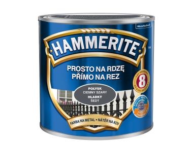 Zdjęcie: Farba do metalu 0,25 L szary połysk HAMMERITE