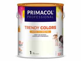 Farba Trendy Colors 2,5 L ecru PRIMACOL DECORATIVE