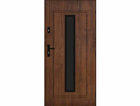 Drzwi zewnętrzne argos orzech 90p kpl PANTOR