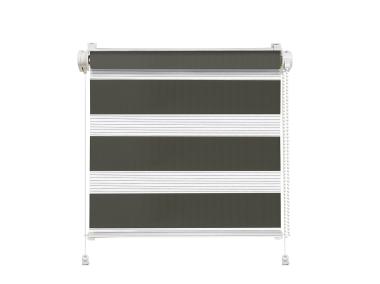 Zdjęcie: Roleta mini dzień i noc Click Classic  72,5x140 cm stal MARDOM