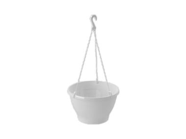 Zdjęcie: Doniczka wisząca Melrose 26 cm biała VERDENIA