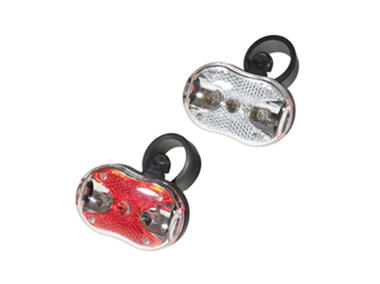 Zdjęcie: Zestaw lamp rowerowych SP-ZH03 DPM SOLID