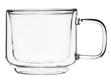 Zdjęcie: Szklanka z uchem Duo 200 ml - 2 szt. GALICJA