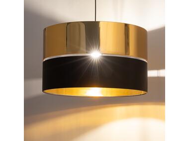 Zdjęcie: Lampa wisząca Hilton black/gold 1 x E27 4346 TK LIGHTING
