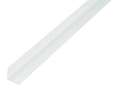 Zdjęcie: Profil kątowy PVC biały 1000x30x30x2,0 mm ALBERTS