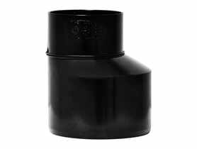 Redukcja Kanion 75x50 mm czarna WAVIN