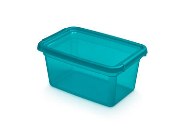 Zdjęcie: Pojemnik z pokrywką i klipsami 19x28x13 cm 4,5 L Ocean (2322) Basestore ORPLAST