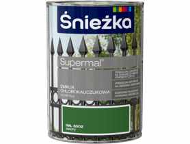Emalia chlorok zielony RAL6002 0,9L ŚNIEŻKA