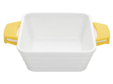 Zdjęcie: Naczynia ceramiczne mini Silka 11x11 cm kwadratowe - 24 szt. FLORINA