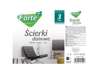 Zdjęcie: Ścierki domowe 3 szt. FORTE+
