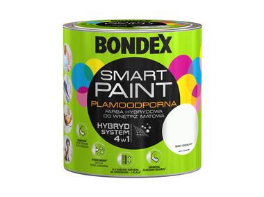 Zdjęcie: Farba plamoodporna biały idealny 2,5 L BONDEX SMART PAINT