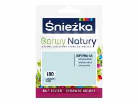 Farba Barwy Natury tester lazurowy brzeg 180 25ml ŚNIEŻKA
