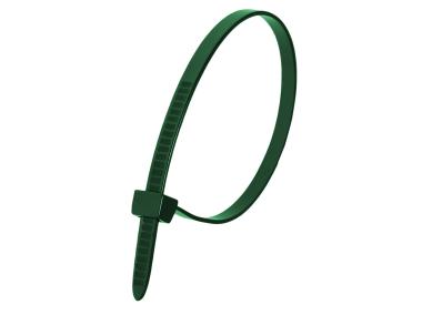 Zdjęcie: Opaski zaciskowe nylonowe zielone 3,6x200 mm - 100 szt. DEDRA