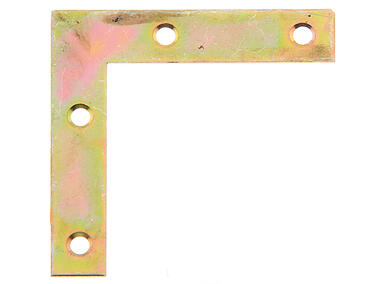 Zdjęcie: Kątownik meblowy ocynk 50x50x10 mm ALBERTS