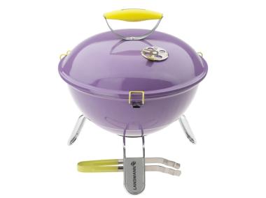 Grill kulisty Piccolino 37 cm lawendowy LANDMANN