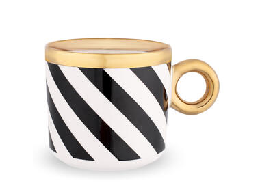Zdjęcie: Kubek Palazzo 350 ml dekorowany pasy B ALTOMDESIGN