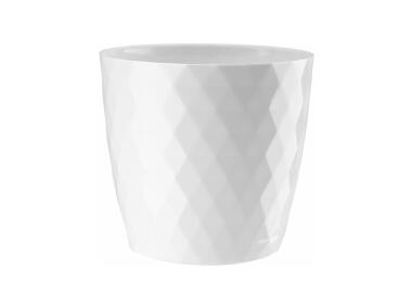 Zdjęcie: Doniczka Cristal 16 cm biały GARDEN LIFE