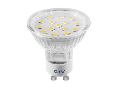 Zdjęcie: Żarówka z diodami LED  4 W GU10 ciepły biały GTV