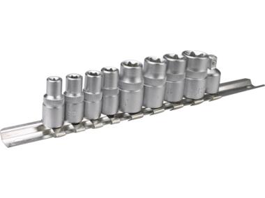 Zdjęcie: Nasadki Torx 1/4", 3/8", zestaw 9 sztuk TOPEX