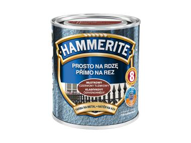 Zdjęcie: Farba do metalu 0,7 L młotkowy czerwony tlenkowy HAMMERITE
