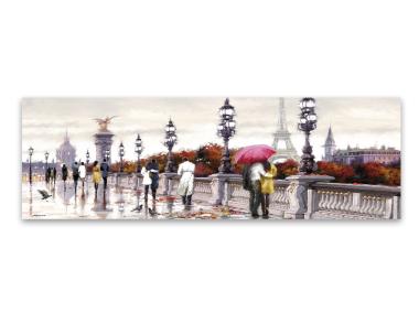 Zdjęcie: Obraz Canvas 45x140 cm St550 Autumn Paris STYLER