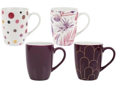 Zdjęcie: Kubek Purple 350 ml z porcelany New Bone DECOR