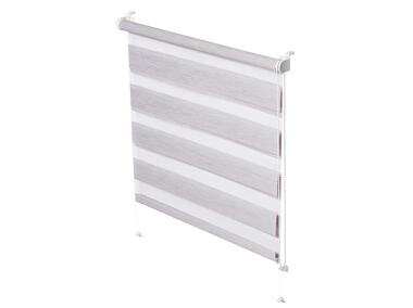 Zdjęcie: Roleta Mini Zebra Z-742  silvalin mocca 61,5x150 cm GARDINIA